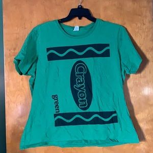 Green Crayon Shirt